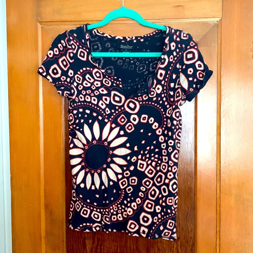 Lucky Brand Scoop Neck Tee